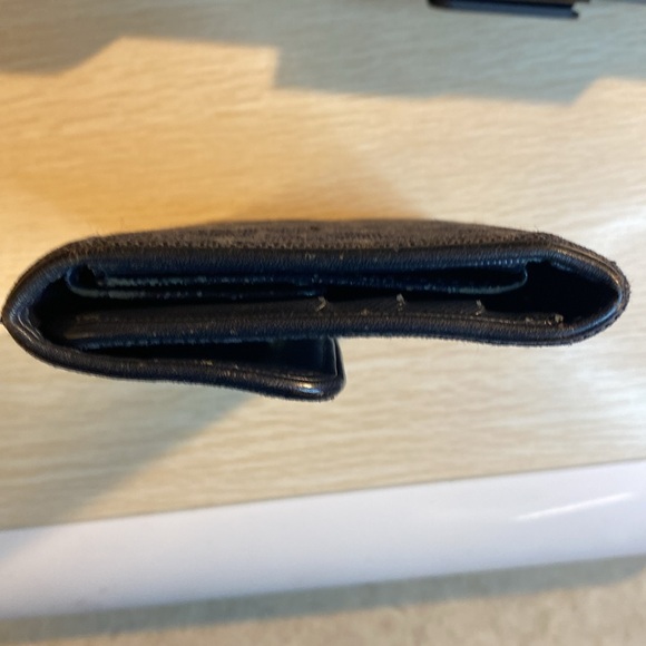 Louis Vuitton Vintage Black Denim Minilin Wallet - Picture 4 of 13